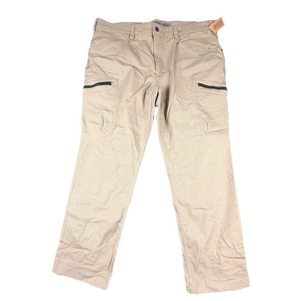 New Duluth Flex Fire Hose‎ Ultimate Relaxed Fit Cargo Pants 42x30 Brown